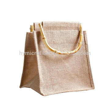 Factory supply cheap printed jute tote bag